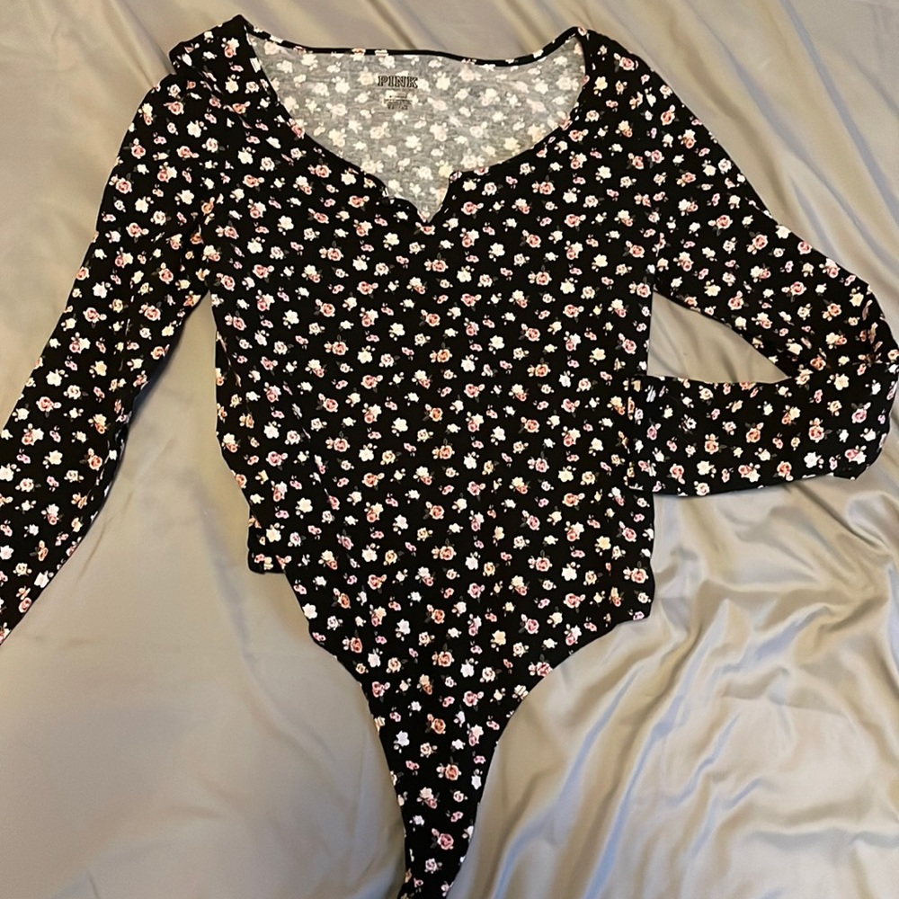 Victoria’s Secret PINK Long-sleeve Bodysuit